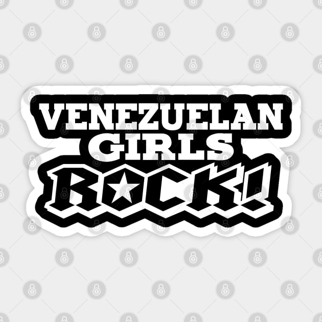 VENEZUELAN GIRLS ROCK! Sticker by LILNAYSHUNZ